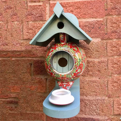 Decorative Hanging Bird Feeder Outdoor Garden Balcony