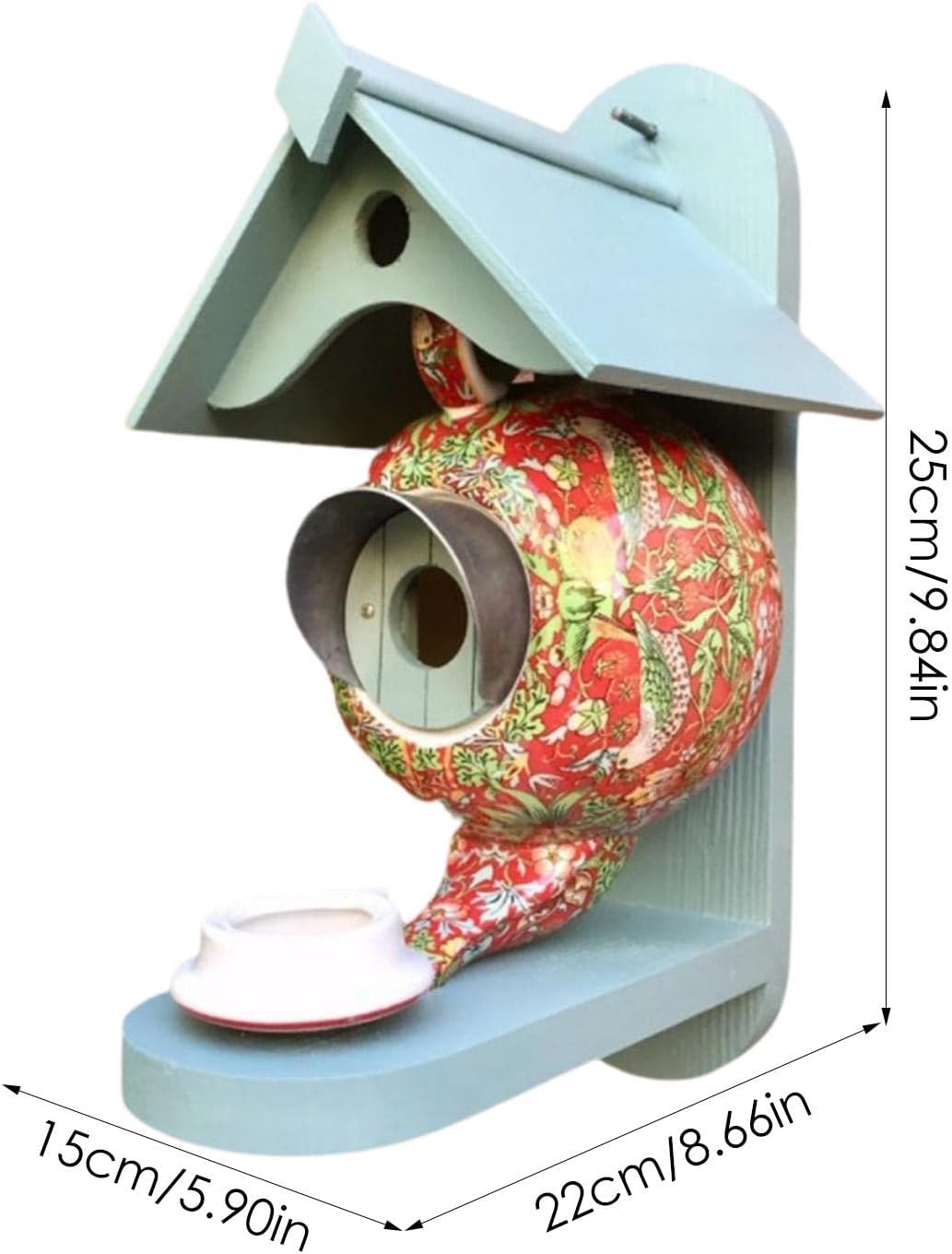 Decorative Hanging Bird Feeder Outdoor Garden Balcony