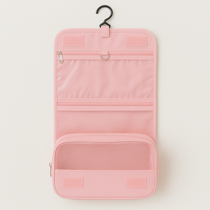 Deluxe Waterproof Toiletry Bag Travel Organizer with Compartments