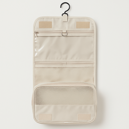 Deluxe Waterproof Toiletry Bag Travel Organizer with Compartments
