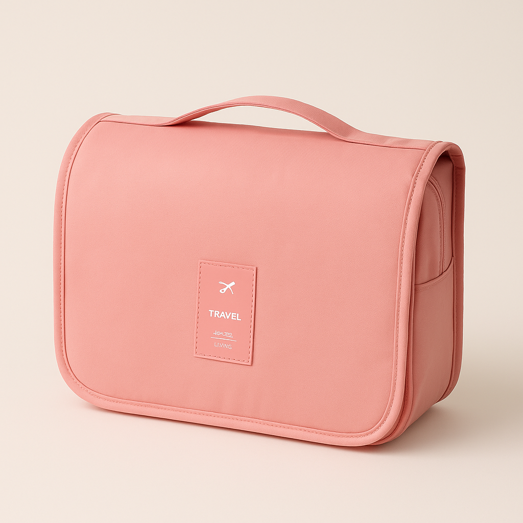 Deluxe Waterproof Toiletry Bag Travel Organizer with Compartments