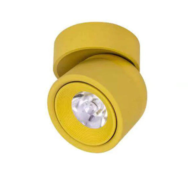 Dimmable LED Spotlight 340° Rotating Ceiling Light Adjustable Track Light for Home Lighting