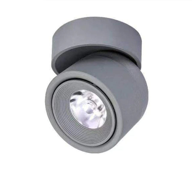 Dimmable LED Spotlight 340° Rotating Ceiling Light Adjustable Track Light for Home Lighting