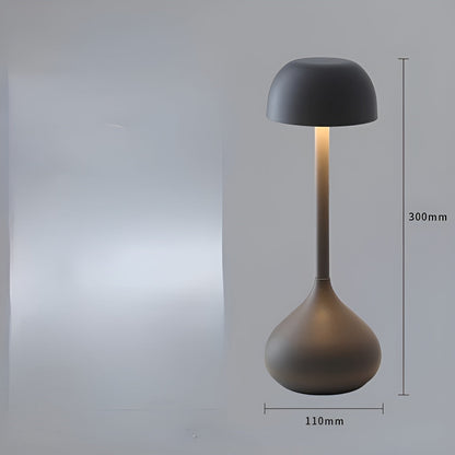 Dimmable Mushroom LED Table Lamp Modern Decorative Desk Lamp Adjustable Brightness Bedside Night Light