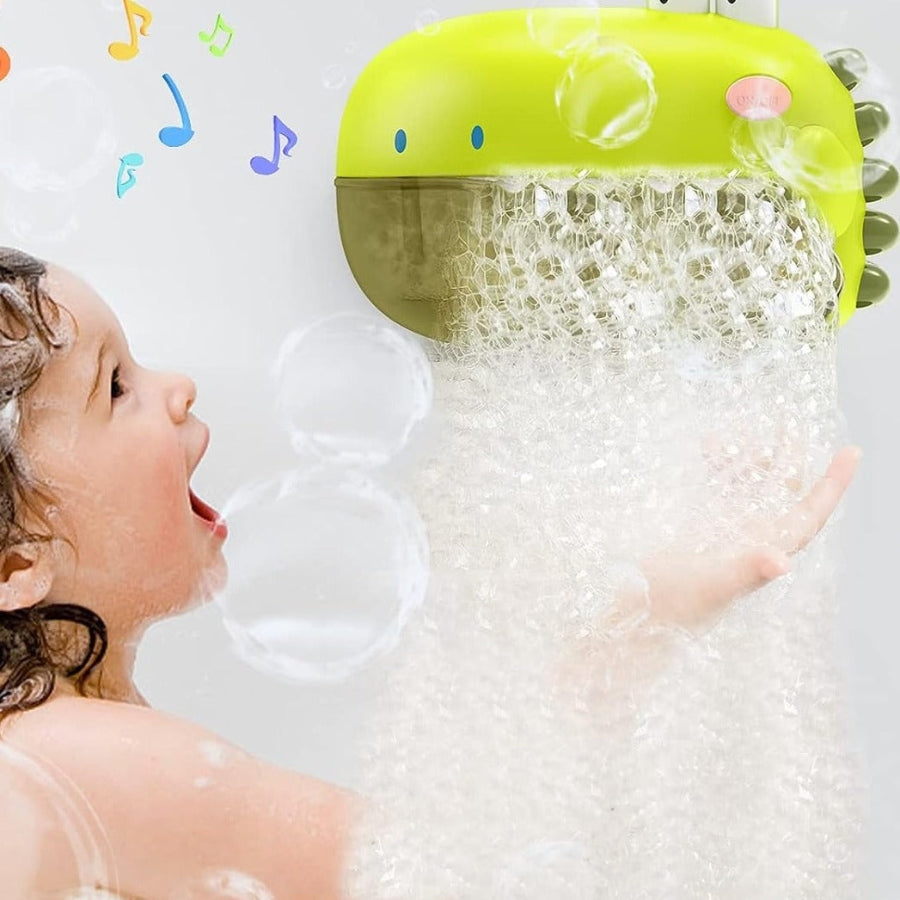 Dinosaur Bubble Bath Machine With Music Baby Bath Toy