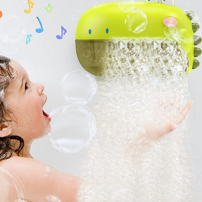 Dinosaur Bubble Bath Machine With Music Baby Bath Toy