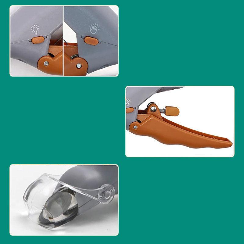 Dog Nail Clippers with Safety Guard and Sharp Stainless Steel Blades Professional Pet Nail Trimmer with Non Slip Handle