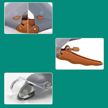 Dog Nail Clippers with Safety Guard and Sharp Stainless Steel Blades Professional Pet Nail Trimmer with Non Slip Handle