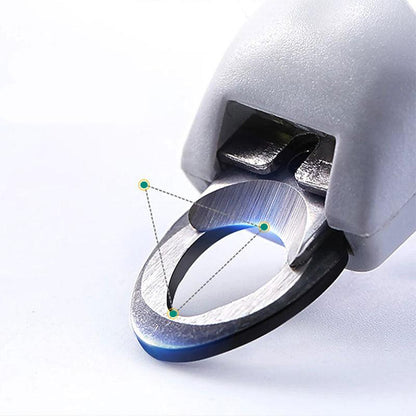Dog Nail Clippers with Safety Guard and Sharp Stainless Steel Blades Professional Pet Nail Trimmer with Non Slip Handle