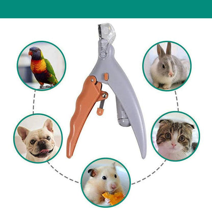 Dog Nail Clippers with Safety Guard and Sharp Stainless Steel Blades Professional Pet Nail Trimmer with Non Slip Handle