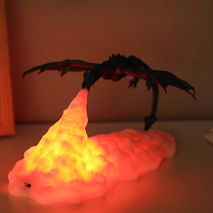 Dragon Wall Light LED Sculptural Fantasy Wall Lamp