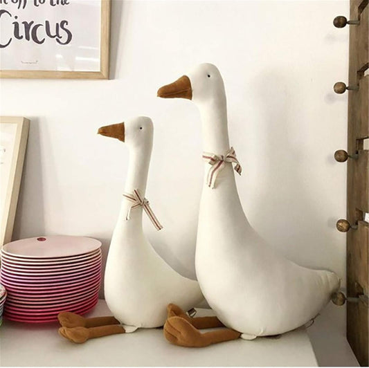 Duck Plush Pillow Toy Soft Kids Cushion Nursery Room Decor