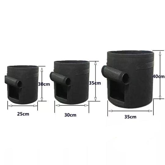 Durable Garden Grow Bags with Handles for Vegetables Potatoes Plants Reusable Fabric Planting Bags