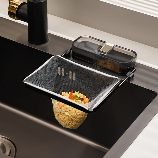 Durable Kitchen Sink Drain Strainer Food Catcher Anti Clog Sink Filter Universal Fit