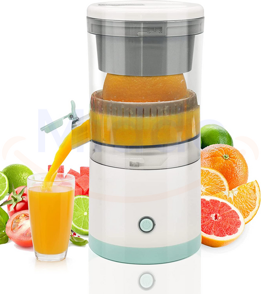 Electric Citrus Juicer Portable Cordless Juicer for Fresh Orange & Lemon Juice