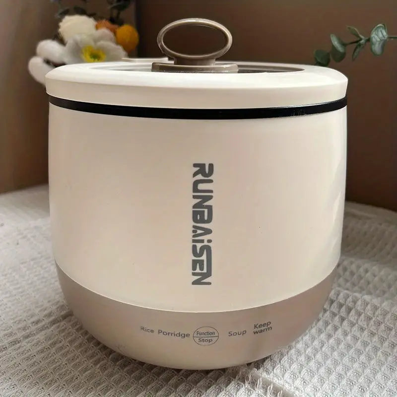 Electric Multi Cooker Pot Non-Stick Compact Kitchen Cooking Appliance