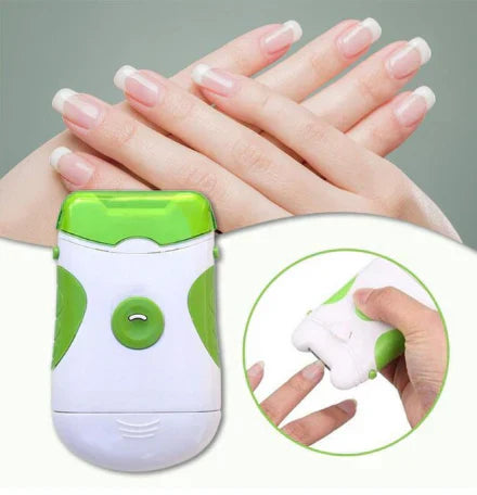Electric Nail Clipper File Tool Rechargeable Precision Manicure Care