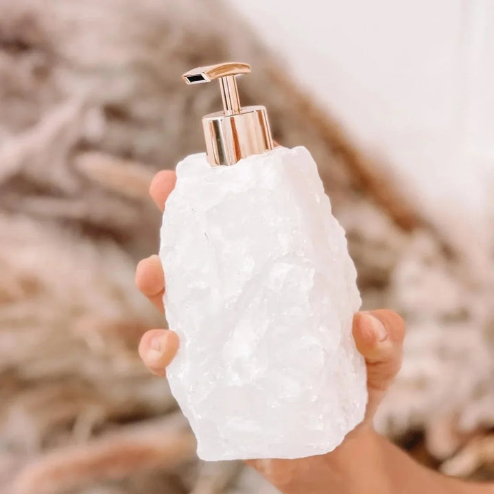 Elegant Refillable Soap Dispenser Bottle Hand Pump Bathroom Countertop Accessory