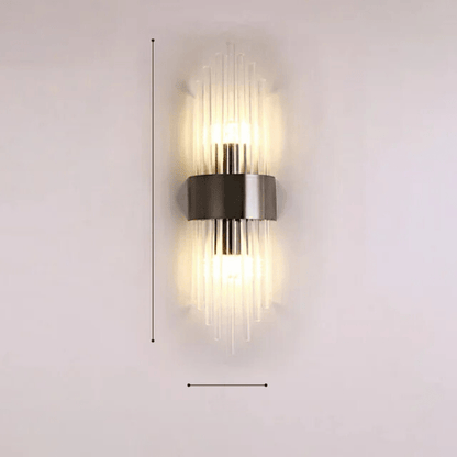 Elegant Wall Light Modern Stainless Steel LED Wall Lamp for Stylish Interiors