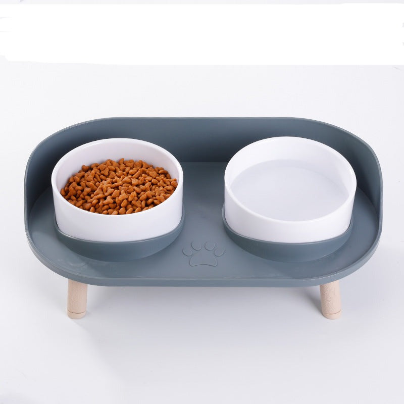 Elevated Feeding Station for Large Dogs with Non-Slip Base and Ergonomic Design