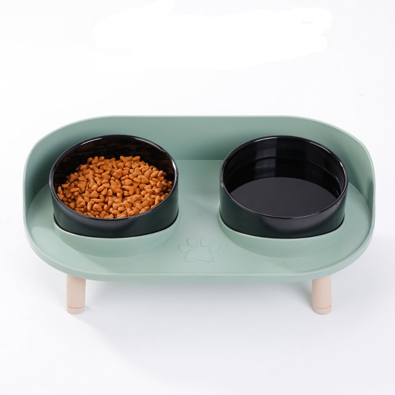 Elevated Feeding Station for Large Dogs with Non-Slip Base and Ergonomic Design