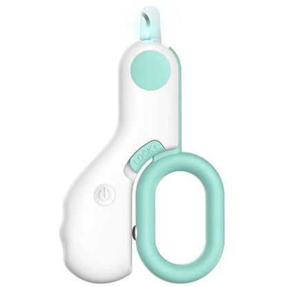 Ergonomic Dog Cat Nail Clipper with LED Light Precision Pet Grooming Tool