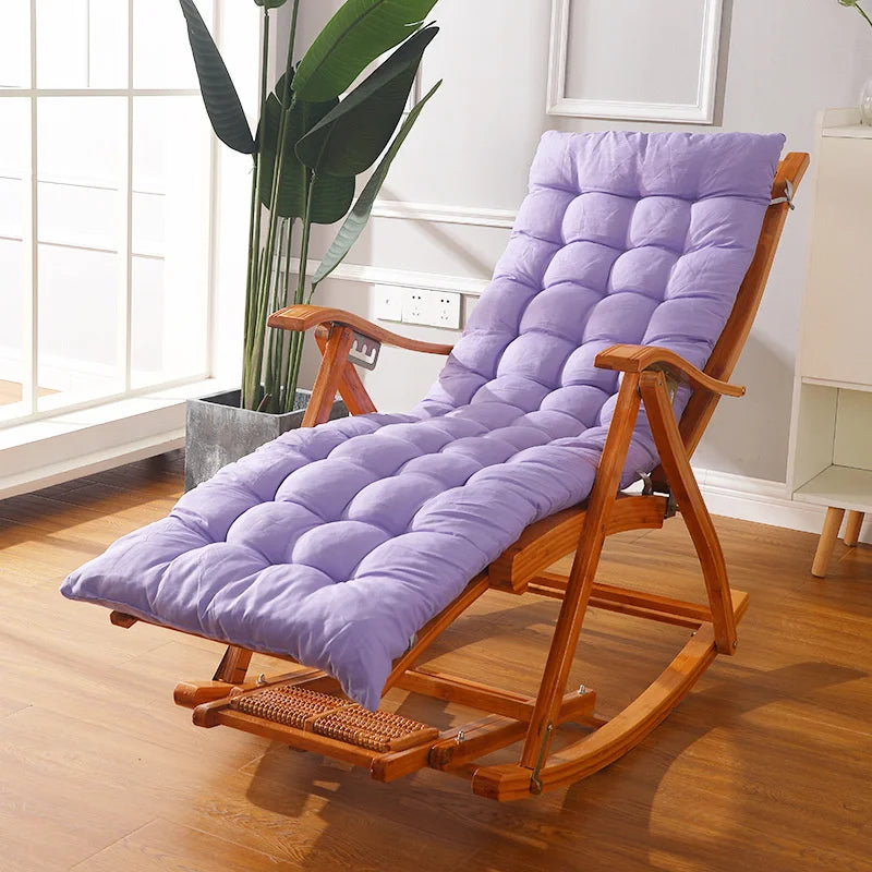 Ergonomic Rocking Chair Cushion Thick Padding Comfort Support