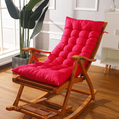 Ergonomic Rocking Chair Cushion Thick Padding Comfort Support