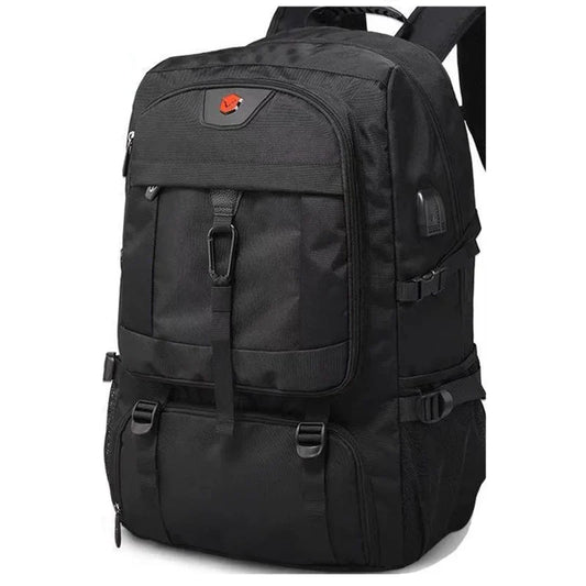 Expandable Travel Backpack with USB Charging Port Large Capacity Carry On Laptop Backpack