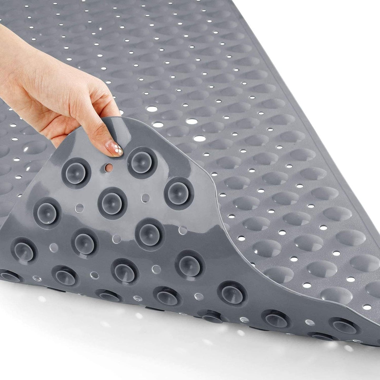 Extra Long Anti Slip Bath Mat for Safe and Comfortable Shower Use