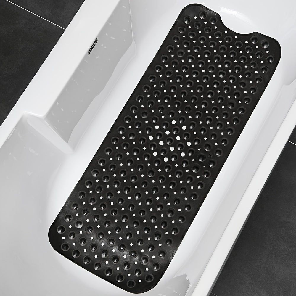 Extra Long Anti Slip Bath Mat for Safe and Comfortable Shower Use
