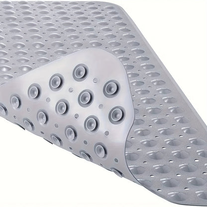 Extra Long Anti Slip Bath Mat for Safe and Comfortable Shower Use
