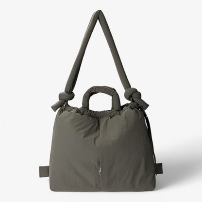 Facover – Women's Quilted Puffer Handbag with Shoulder Strap