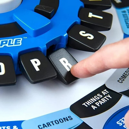 Fast-Paced Word Game Letter Press Board Game for Family Game Night & Kids Learning