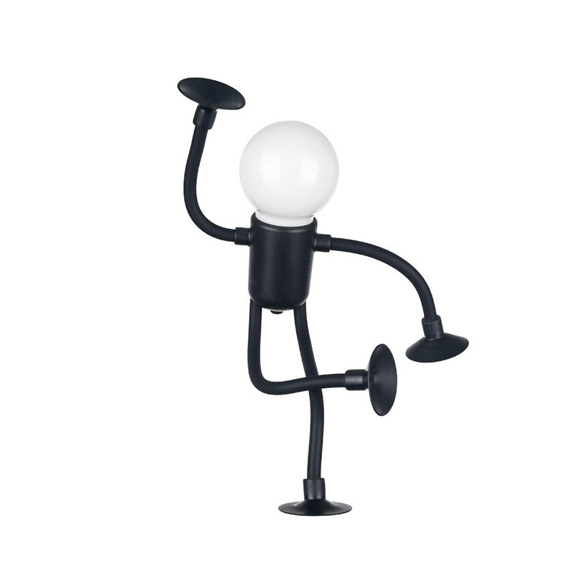 Flexible Athlete LED Night Light with Suction Cup Adjustable Room Lamp