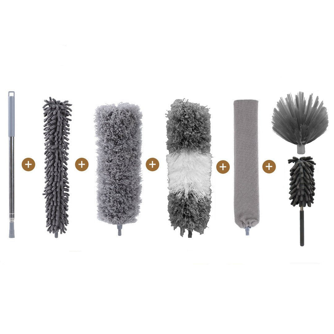 Flexible Dust Cleaner Extendable Microfiber Cleaning Tool