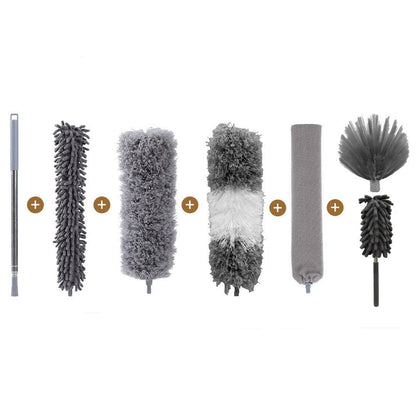 Flexible Dust Cleaner Extendable Microfiber Cleaning Tool