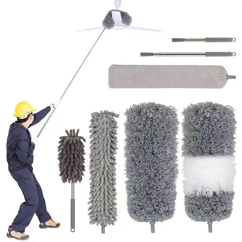 Flexible Dust Cleaner Extendable Microfiber Cleaning Tool