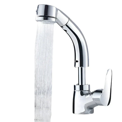 Flexible Kitchen Sink Faucet Extended Reach Mixer Tap Ergonomic Handle