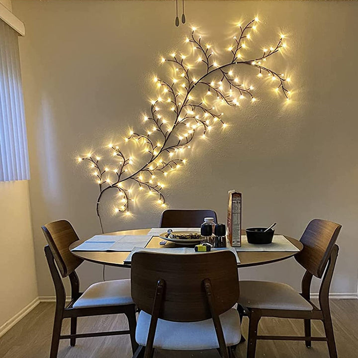 Flexible Willow Vine LED String Lights Decorative Tree Branch Fairy Lights for Bedroom Wall Decor