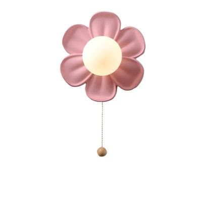 Flower LED Wall Light Artistic Compact Decorative Indoor Wall Lamp