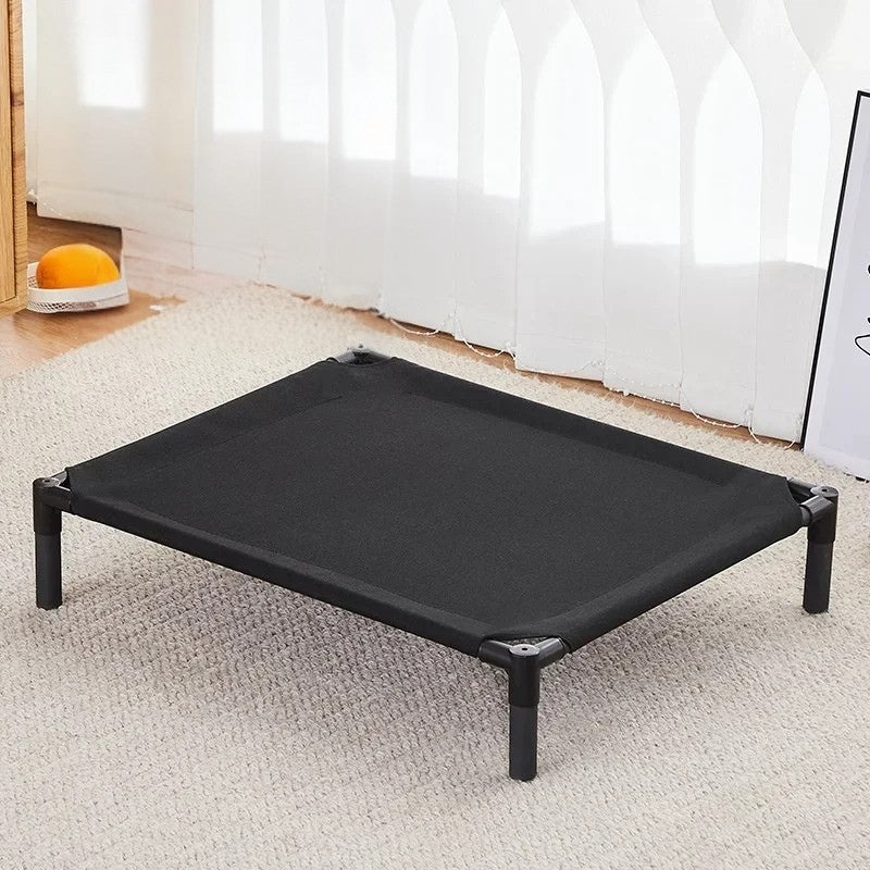 Foldable Elevated Pet Bed Washable Cover Portable Cat Dog Travel Cot