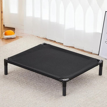 Foldable Elevated Pet Bed Washable Cover Portable Cat Dog Travel Cot