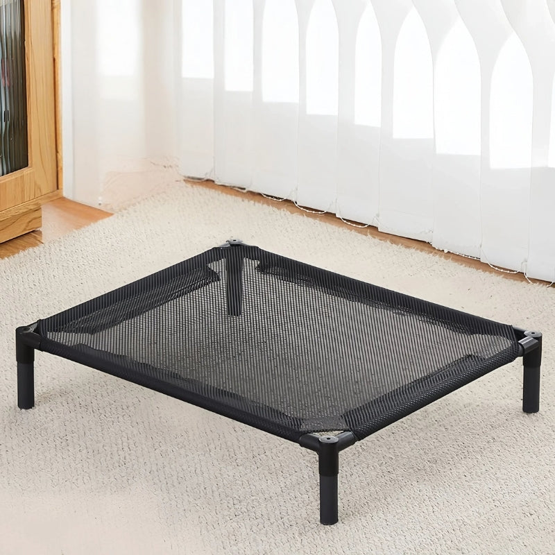 Foldable Elevated Pet Bed Washable Cover Portable Cat Dog Travel Cot