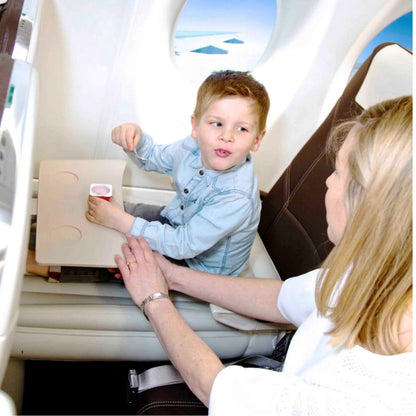 Foldable Kids Travel Bed Compact Portable Car Sleeping Support