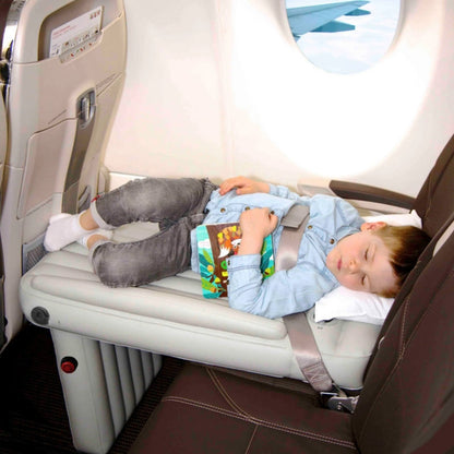Foldable Kids Travel Bed Compact Portable Car Sleeping Support