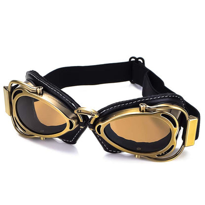 Foldable Off Road Motorcycle Goggles Full Eye Protection Windproof Dustproof