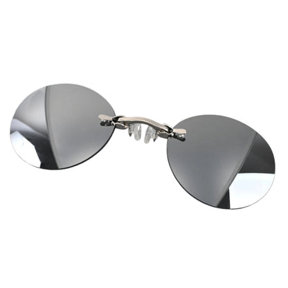 Frameless Nose Clip Glasses Lightweight Rimless Eyewear