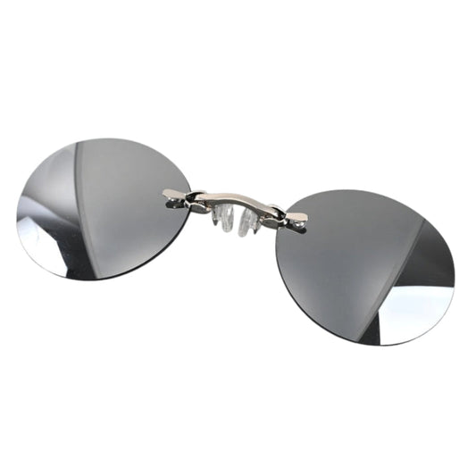 Frameless Nose Clip Glasses Lightweight Rimless Eyewear
