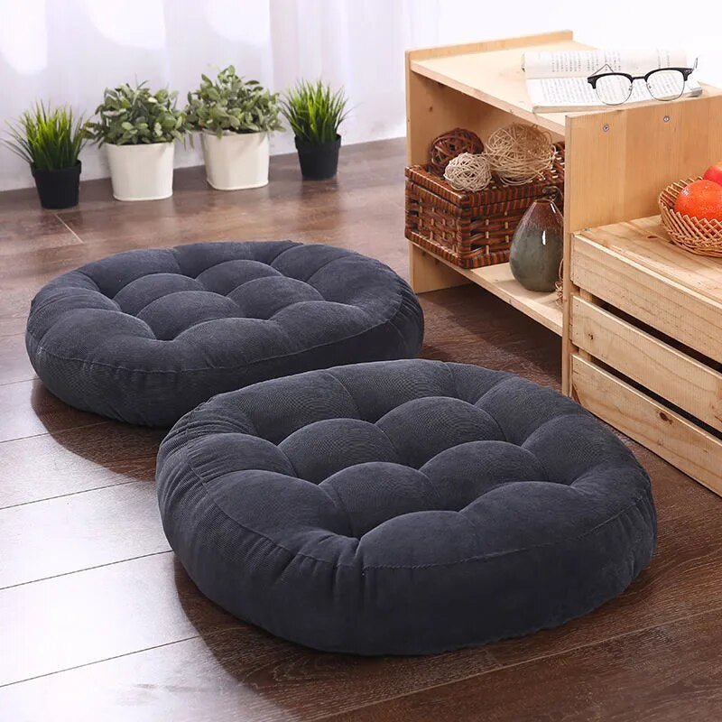 Futon Floor Cushion Tatami Style Floor Pillow Thick Meditation Seat Cushion for Lounge and Reading